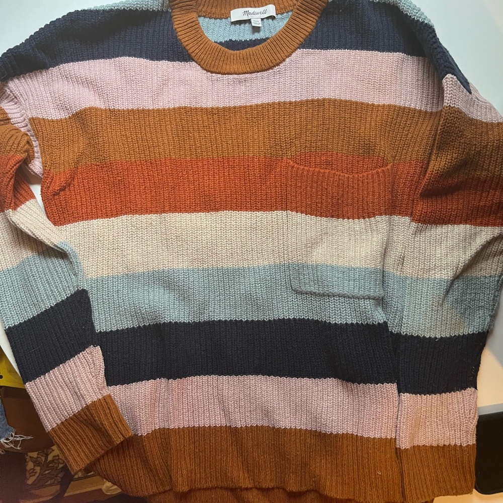 Madewell striped sweater